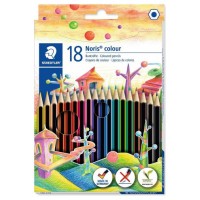 ESTUCHE 18 PZAS NORIS COLOUR 185, SURT. STAEDTLER 185 C18 (Espera 4 dias)